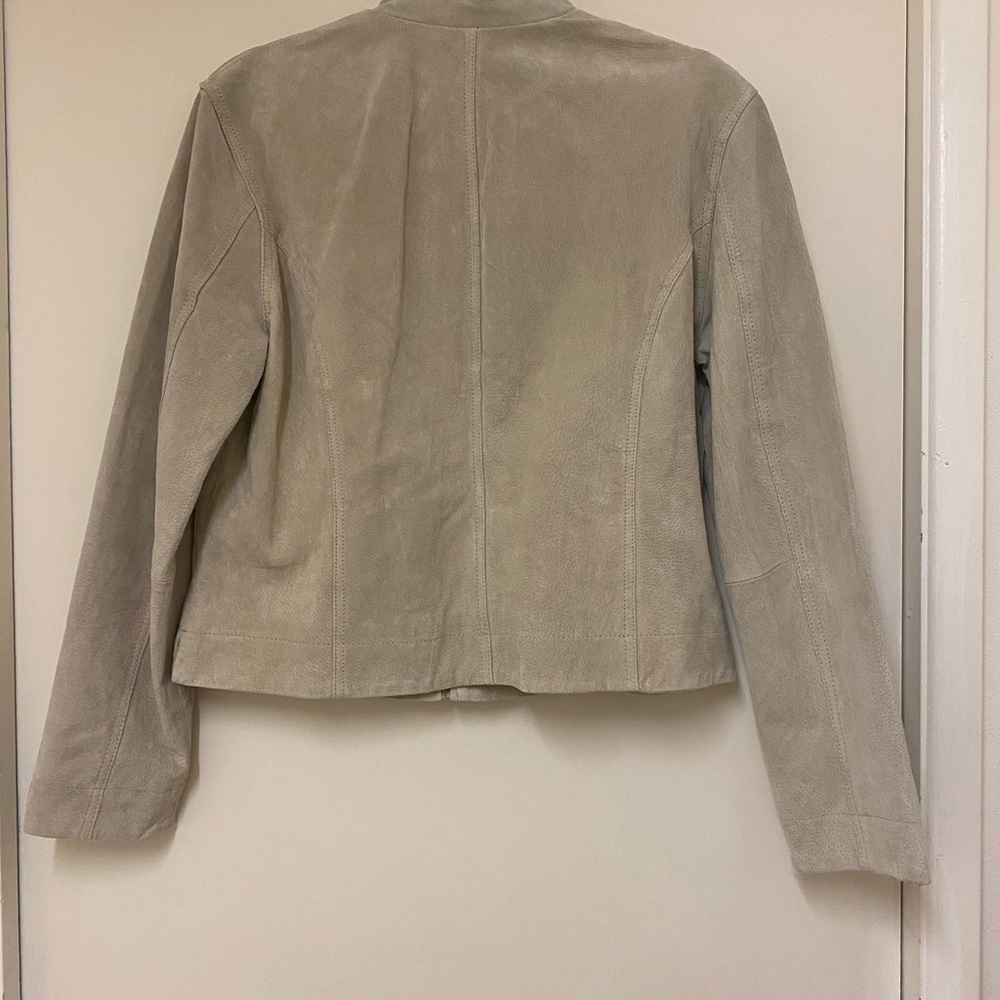 Chico’s Lightweight 100% Suede, Lined Jacket. - image 2